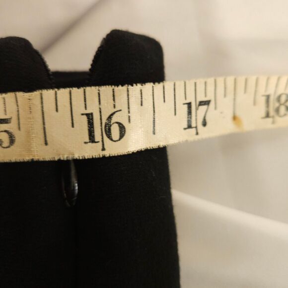 Chico's Sz 0 Womens 4 Black Lindy Side Zip Business Elastic Casual Pants - Picture 6 of 8